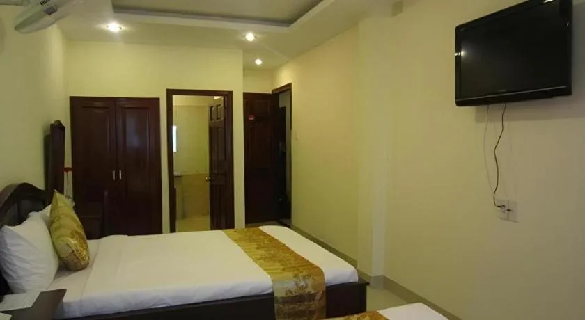 Bed in Nui Thanh Hotel