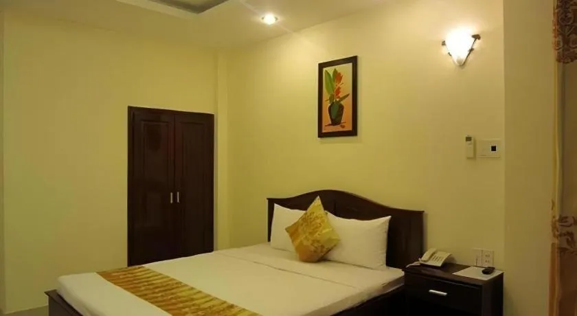 Bed in Nui Thanh Hotel