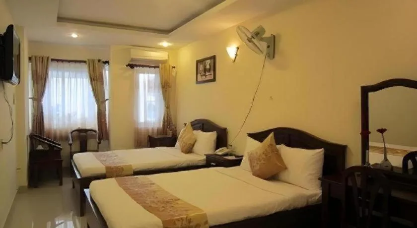 Bed in Nui Thanh Hotel