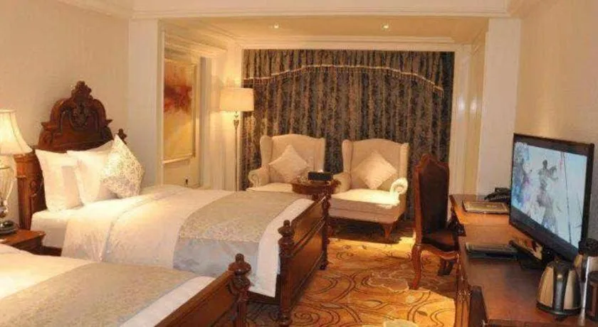 Bed in Zhengzhou Yiquan International Hotel