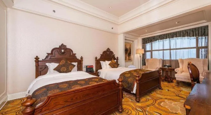 Bed in Zhengzhou Yiquan International Hotel