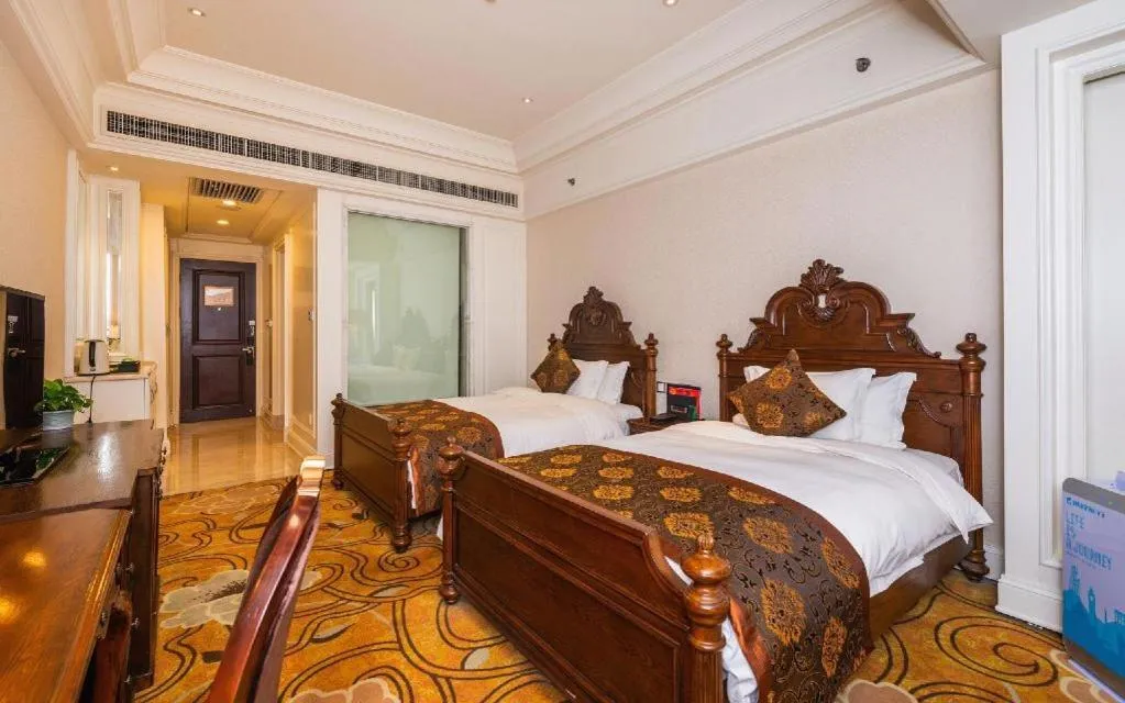 Bed in Zhengzhou Yiquan International Hotel