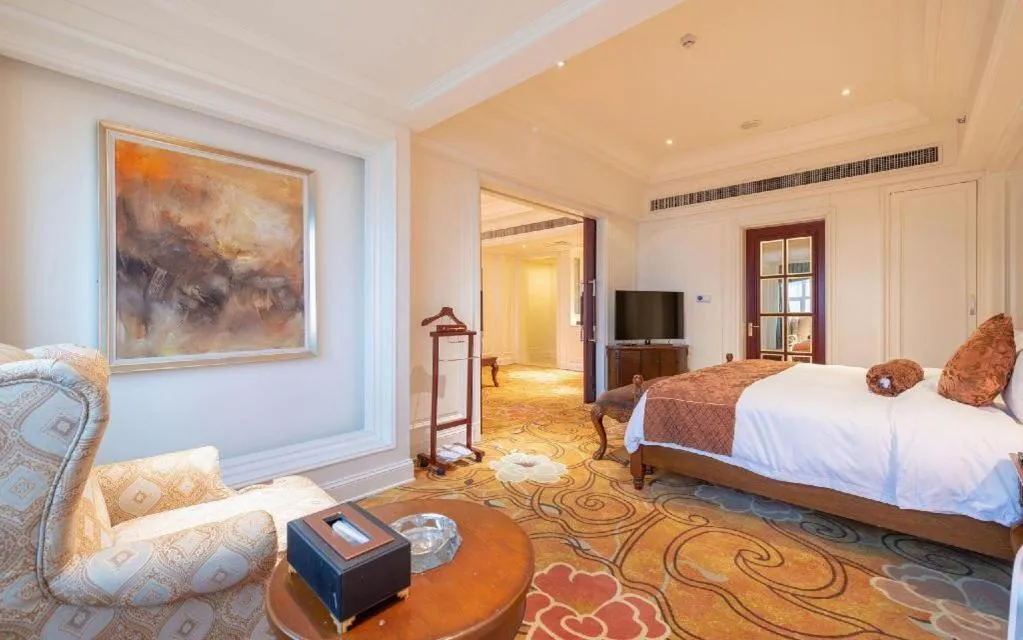 Bed in Zhengzhou Yiquan International Hotel