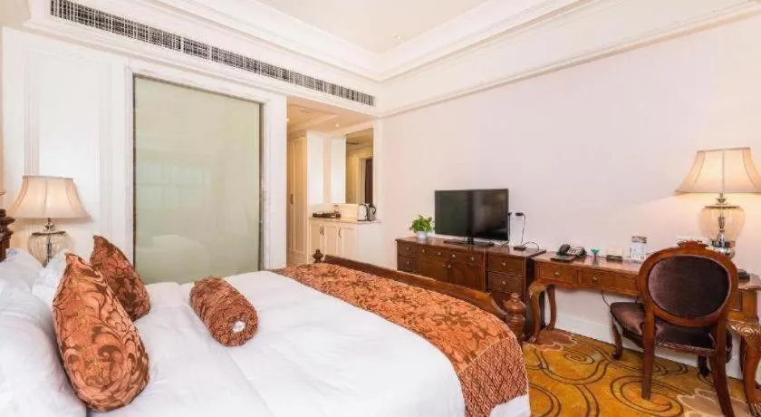 Bed in Zhengzhou Yiquan International Hotel