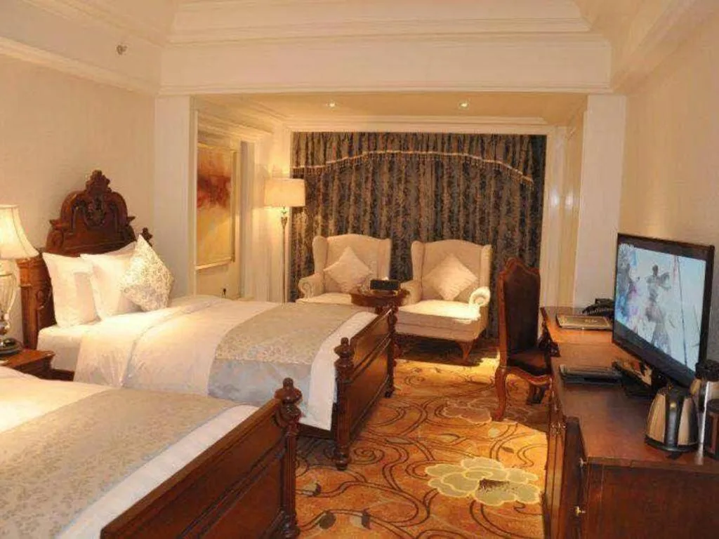 Bed in Zhengzhou Yiquan International Hotel