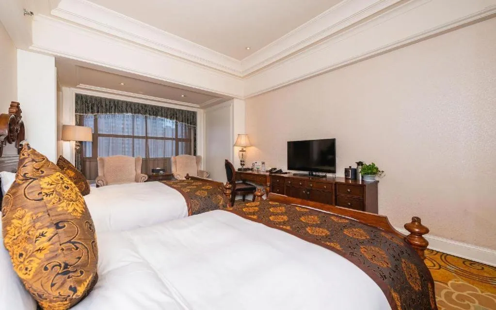 Bed in Zhengzhou Yiquan International Hotel