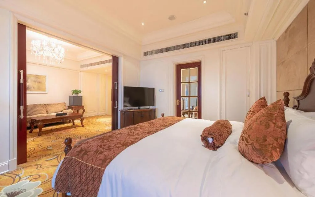 Bed in Zhengzhou Yiquan International Hotel