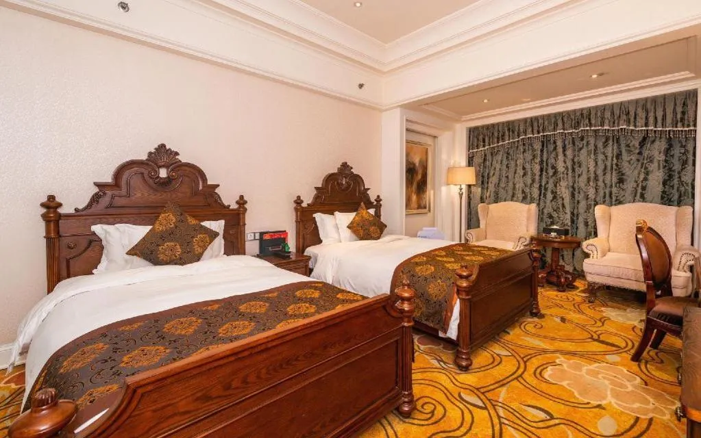 Bed in Zhengzhou Yiquan International Hotel