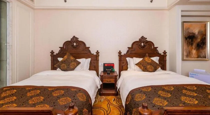 Bed in Zhengzhou Yiquan International Hotel