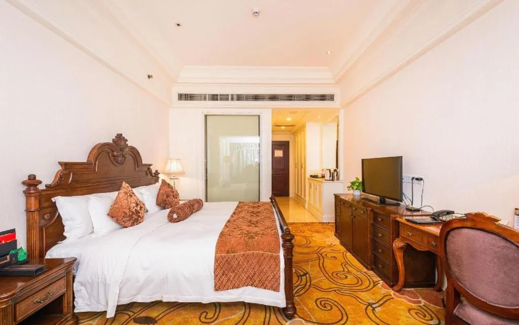 Bed in Zhengzhou Yiquan International Hotel