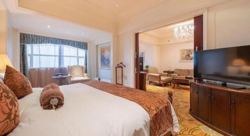 Bed in Zhengzhou Yiquan International Hotel