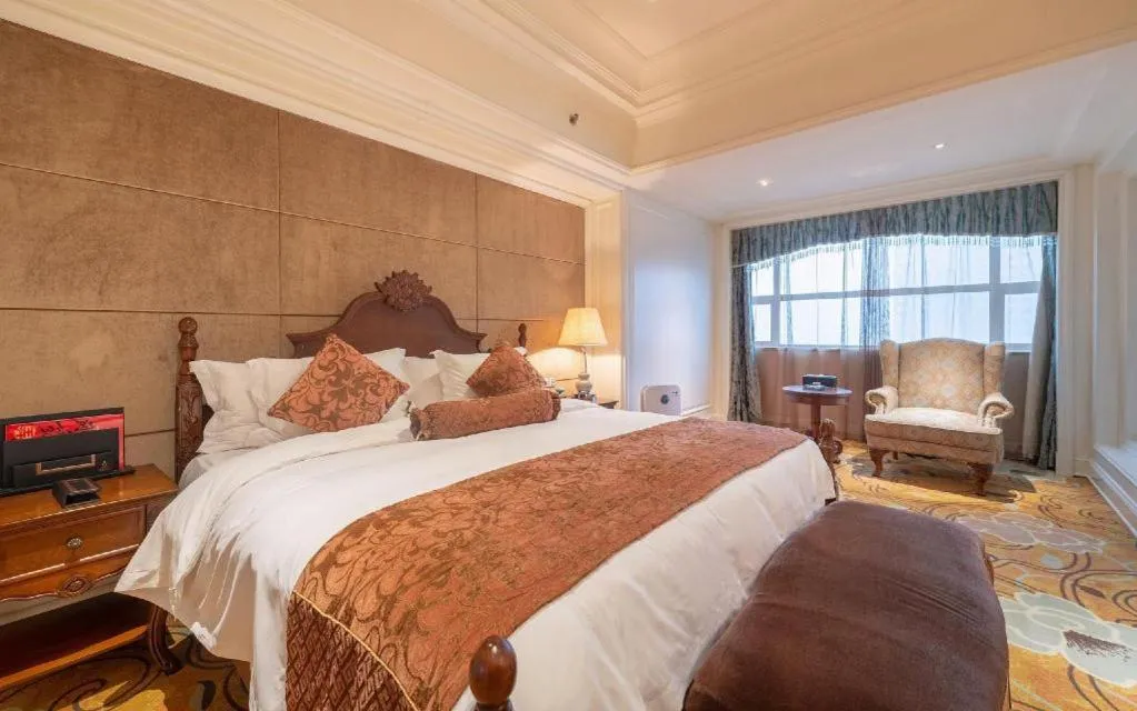 Bed in Zhengzhou Yiquan International Hotel