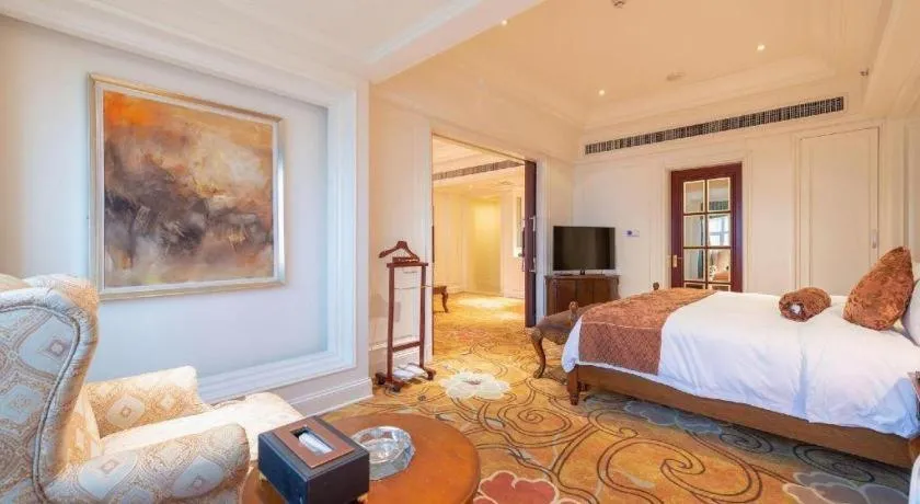 Bed in Zhengzhou Yiquan International Hotel