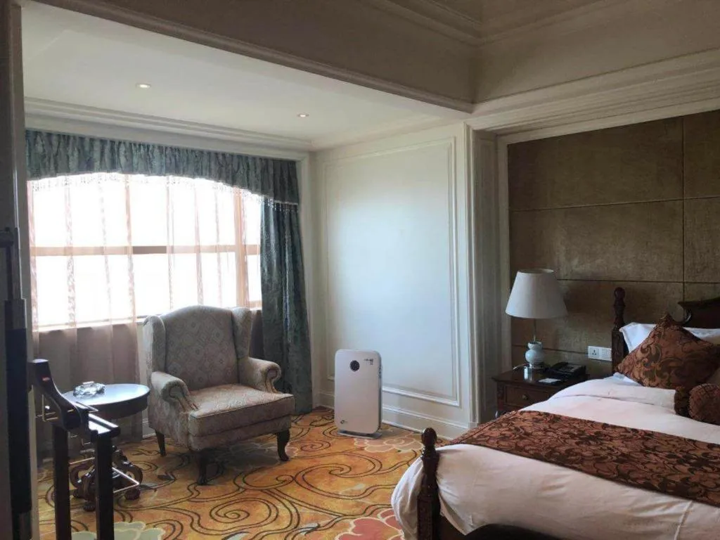 Bed in Zhengzhou Yiquan International Hotel