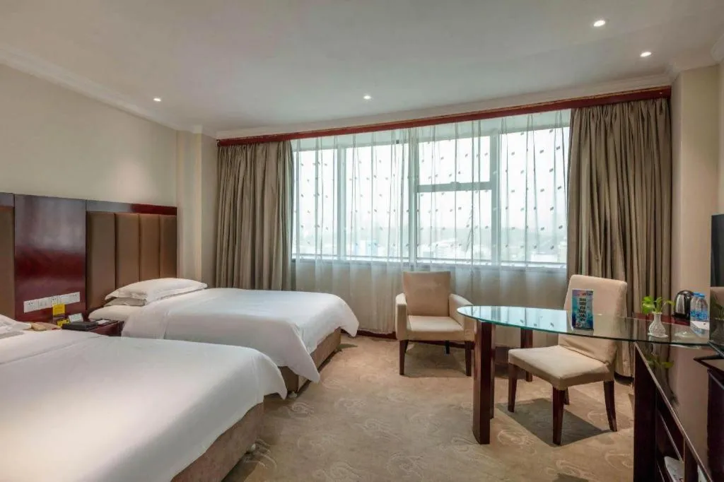 Bed in Jincheng Pacific Hotel