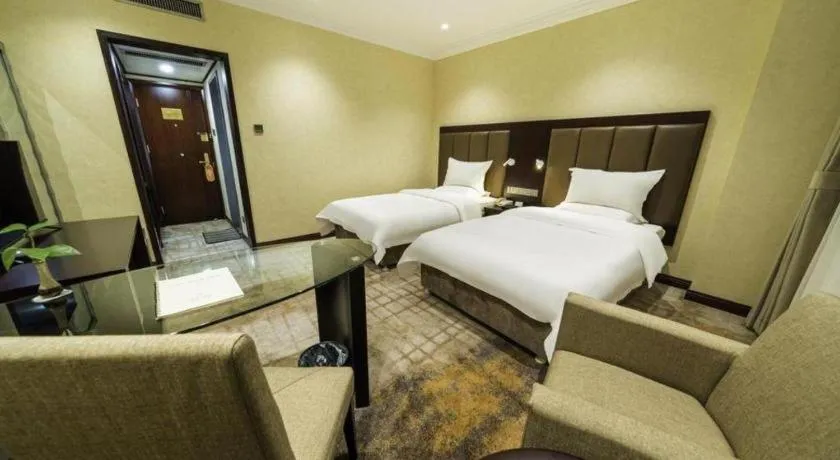 Bed in Jincheng Pacific Hotel