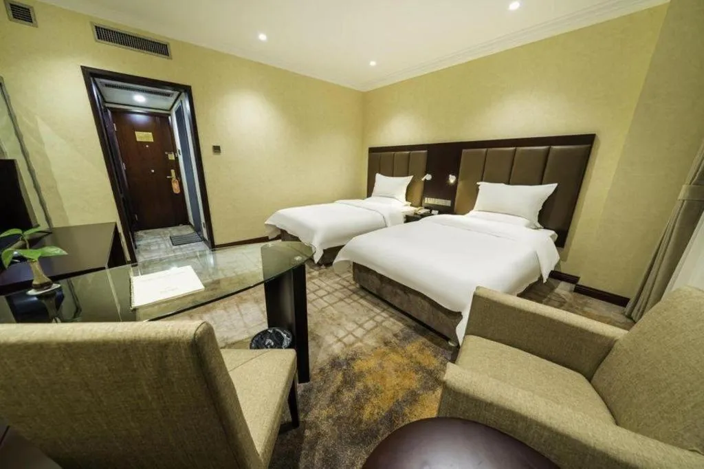 Bed in Jincheng Pacific Hotel