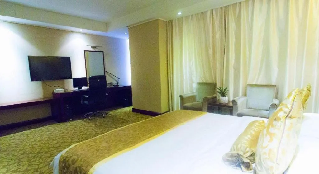 Bed in Jincheng Pacific Hotel