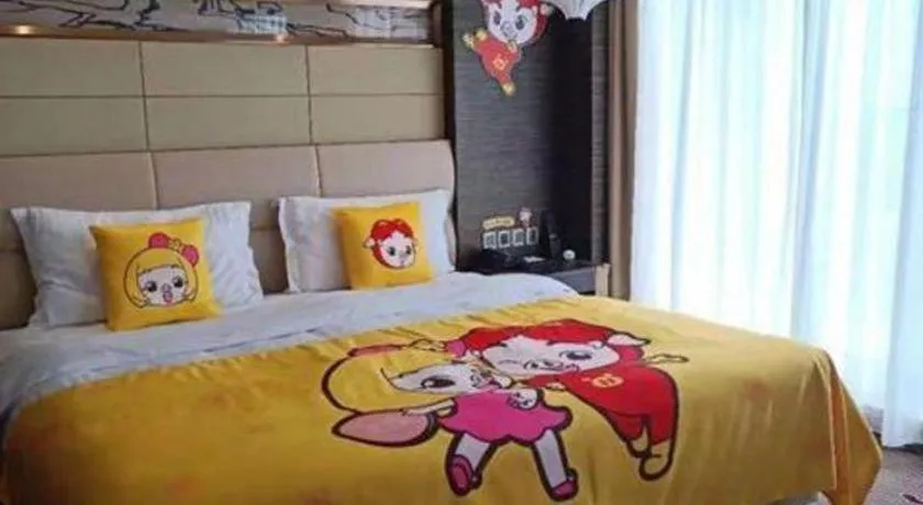 Bed in Grand Metropark Hotel Qingdao