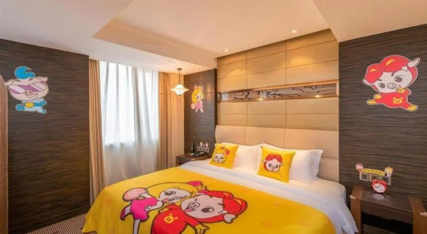 Bed in Grand Metropark Hotel Qingdao