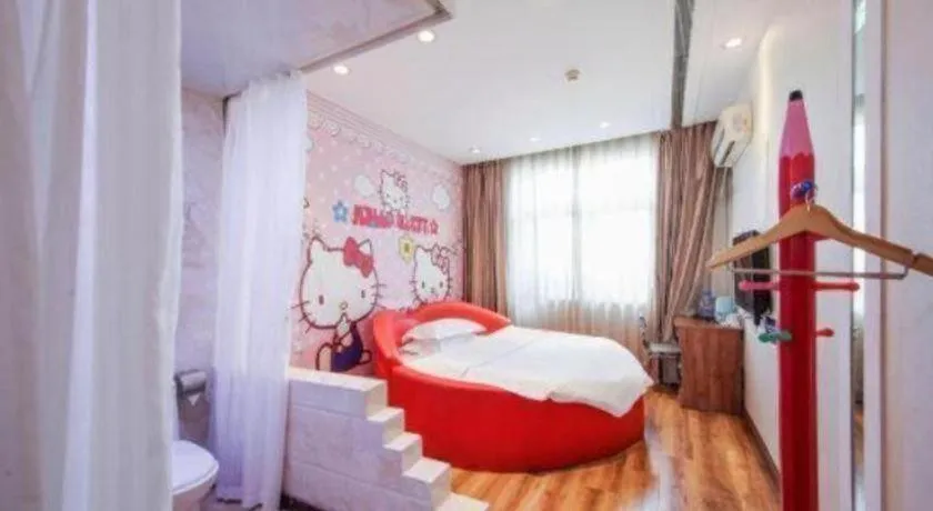 Bed in Super 8 Hotel Jinan Railway Station Square