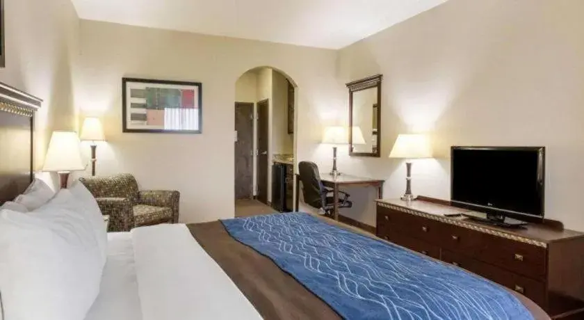 Bed in Comfort Inn & Suites Winnie Bed in Comfort Inn & Suites Winnie