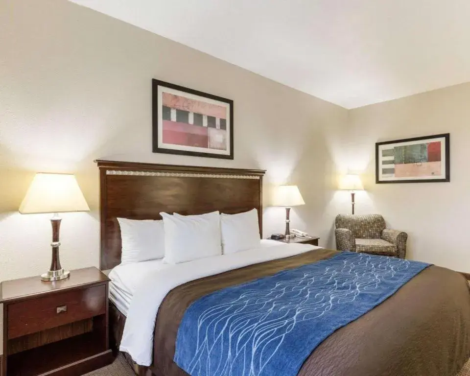 Bed in Comfort Inn & Suites Winnie Bed in Comfort Inn & Suites Winnie