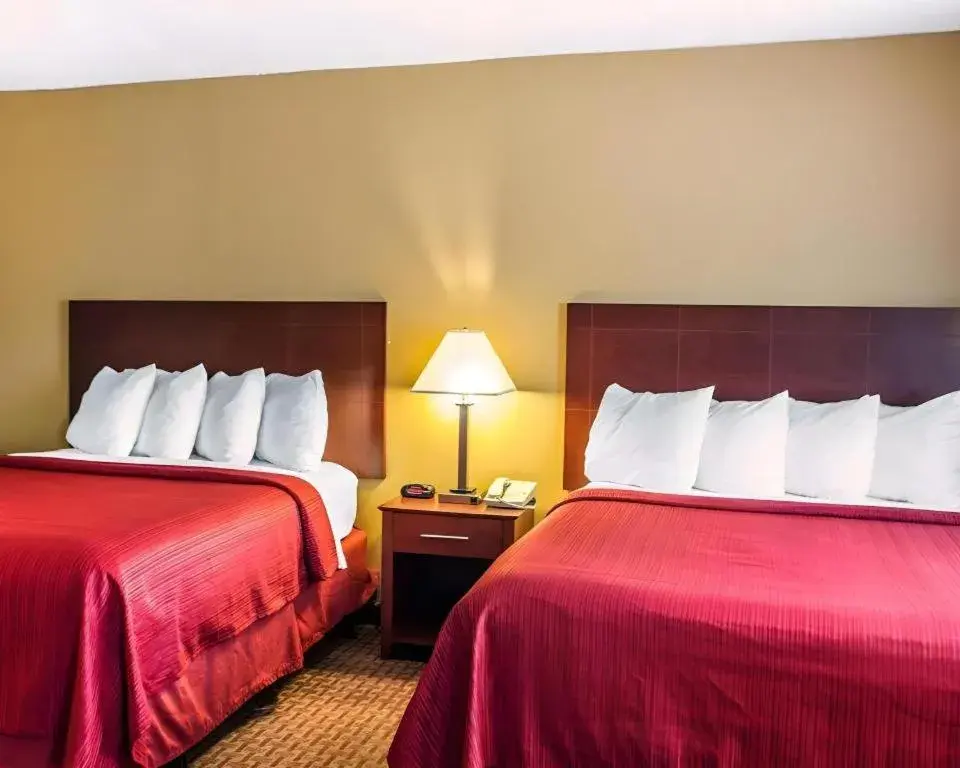 Bed in Quality Inn & Suites Davenport near I-80 Bed in Quality Inn & Suites Davenport near I-80