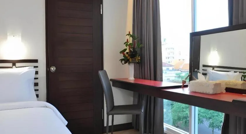 Bed in The Color Hotel