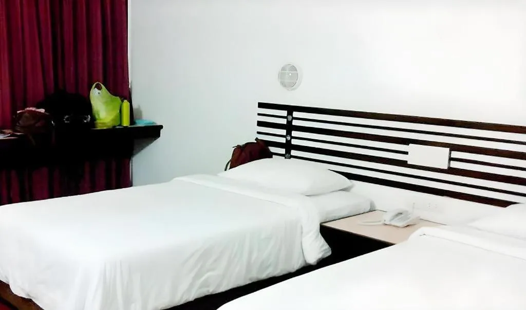 Bed in The Color Hotel