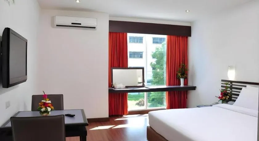 Bed in The Color Hotel