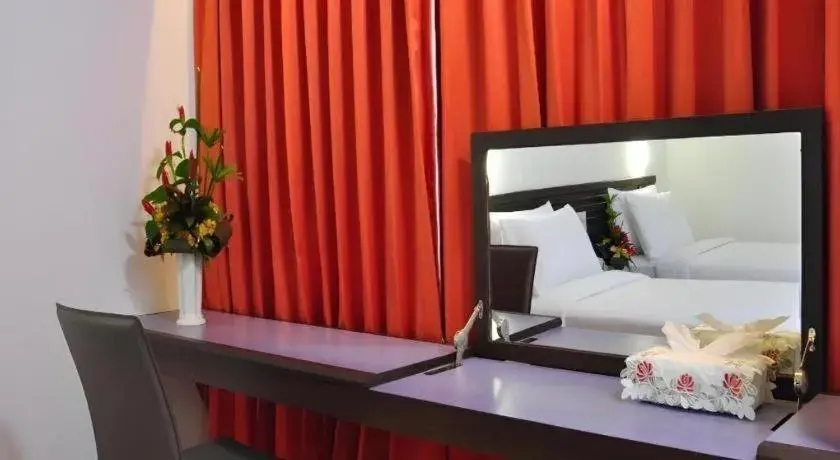 Bed in The Color Hotel Bed in The Color Hotel