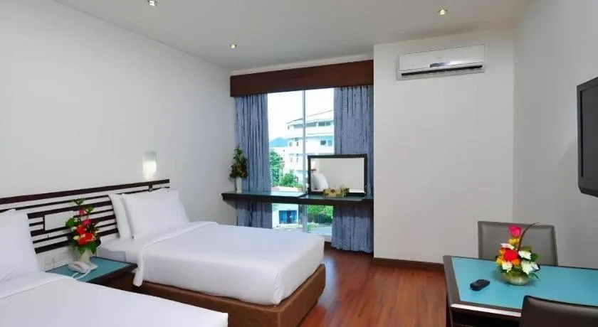 Bed in The Color Hotel