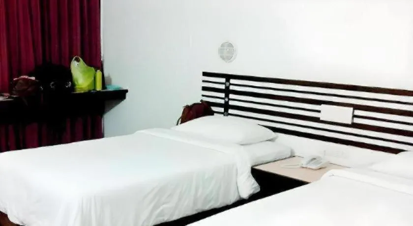 Bed in The Color Hotel