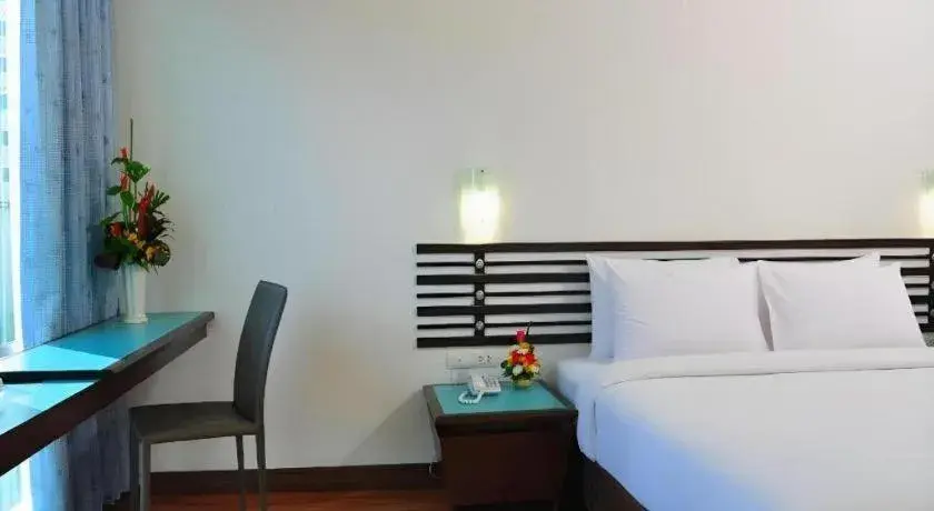 Bed in The Color Hotel Bed in The Color Hotel