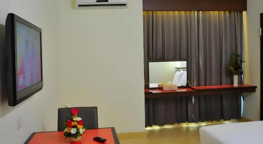 Bed in The Color Hotel