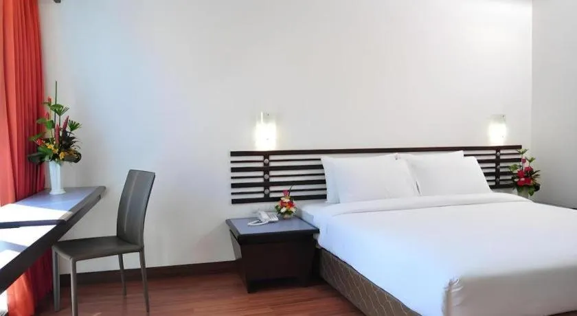 Bed in The Color Hotel