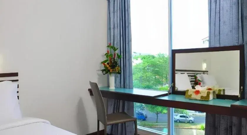 Bed in The Color Hotel Bed in The Color Hotel