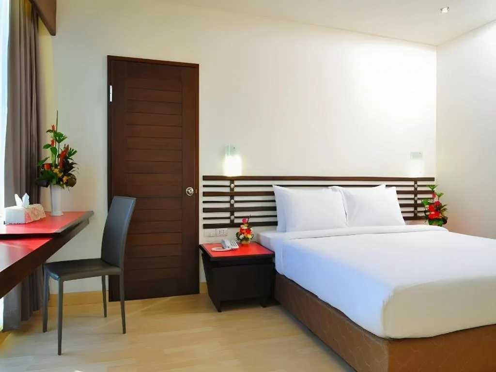 Bed in The Color Hotel