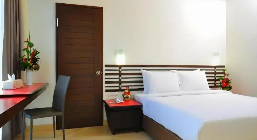 Bed in The Color Hotel Bed in The Color Hotel