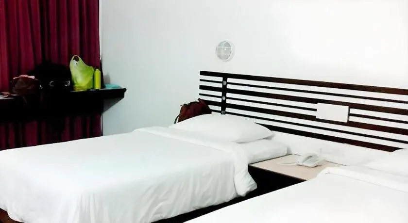 Bed in The Color Hotel