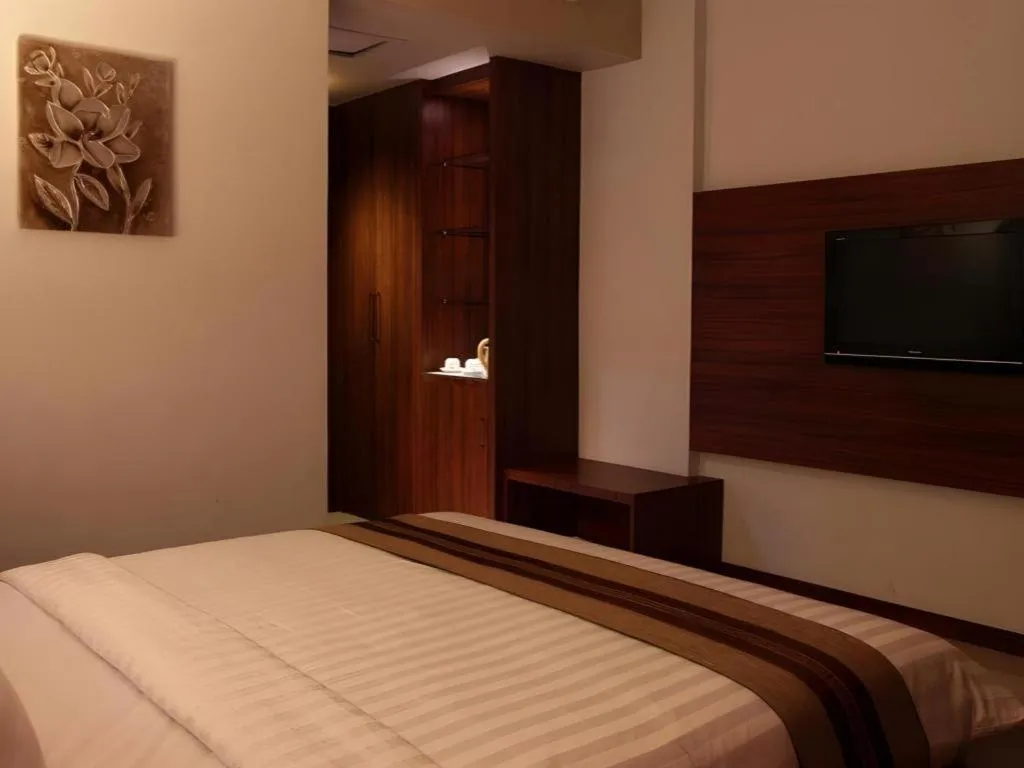 Bed in Mega Permata Hotel