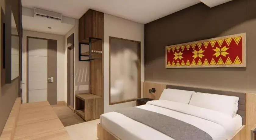 Bed in Mega Permata Hotel Bed in Mega Permata Hotel