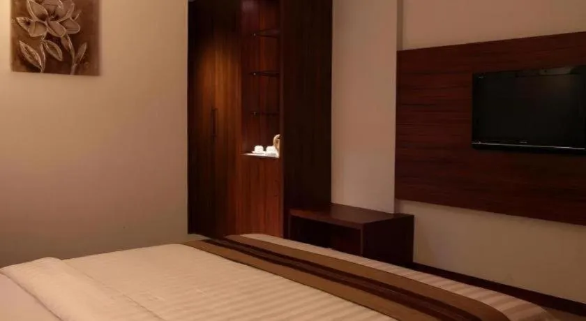 Bed in Mega Permata Hotel