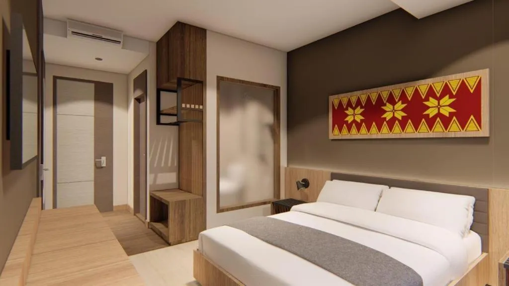 Bed in Mega Permata Hotel