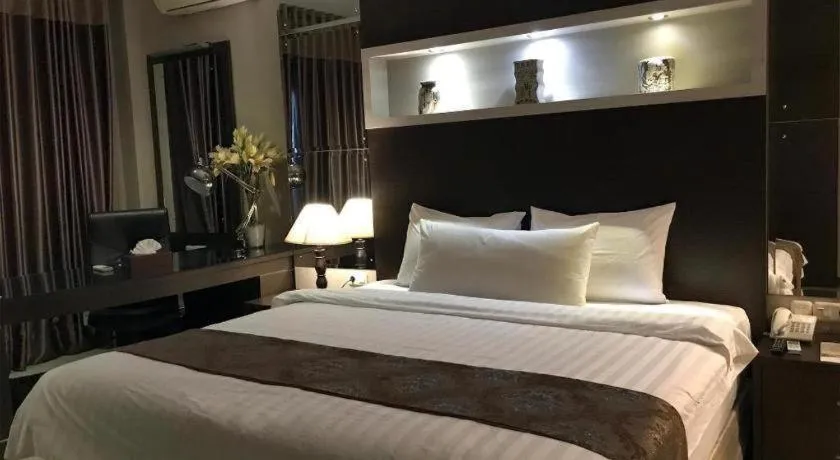 Bed in Mega Permata Hotel