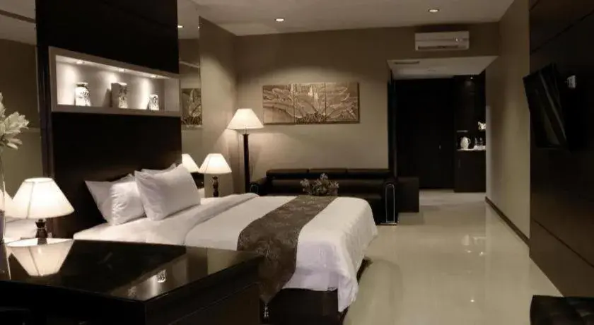 Bed in Mega Permata Hotel Bed in Mega Permata Hotel