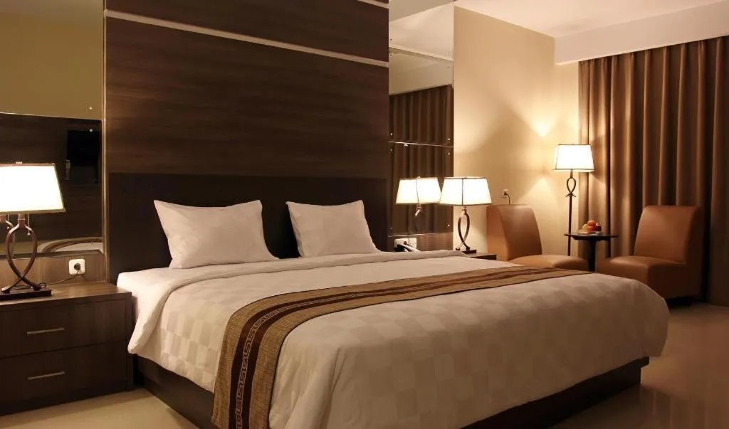 Bed in Mega Permata Hotel