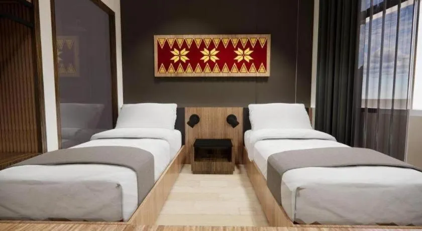 Bed in Mega Permata Hotel