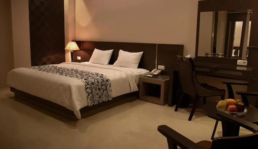 Bed in Mega Permata Hotel